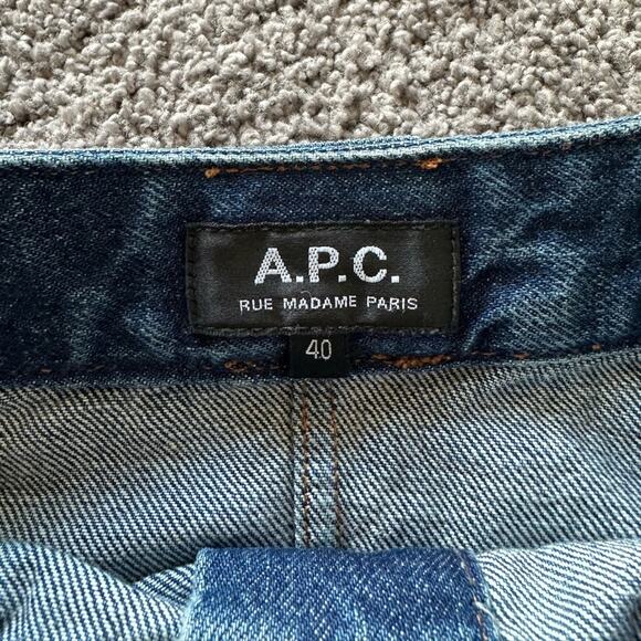 APC Jade Denim Midi Skirt - Picture 3 of 5